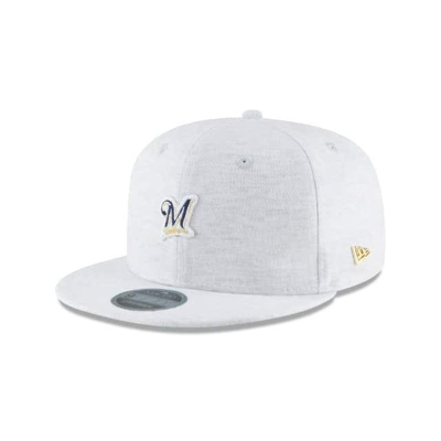 Sapca New Era Milwaukee Brewers MLB Micro Stitch 9FIFTY Snapback - Gri